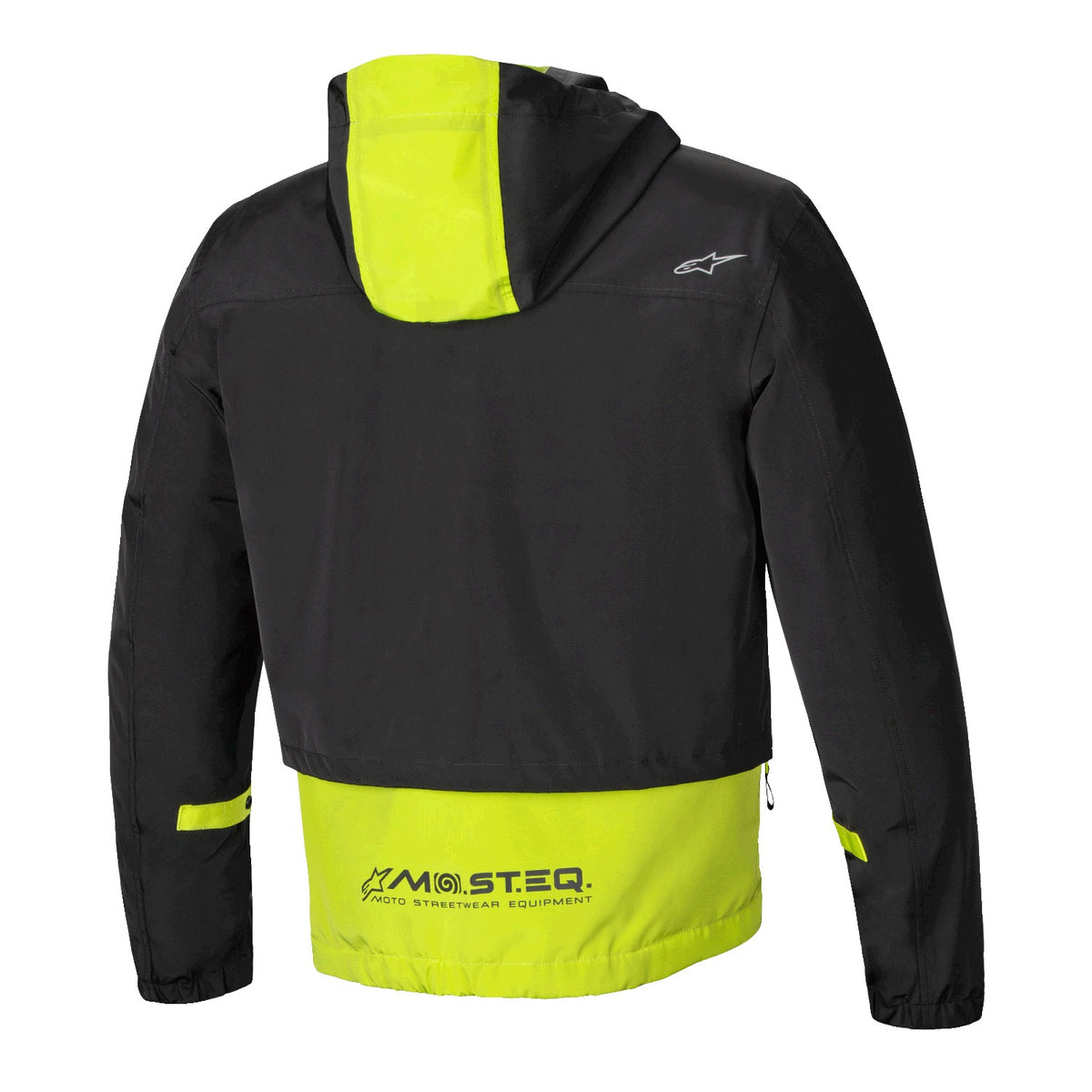Bunda Alpinestars Mootant Waterproof Parka černá/žlutá fluo