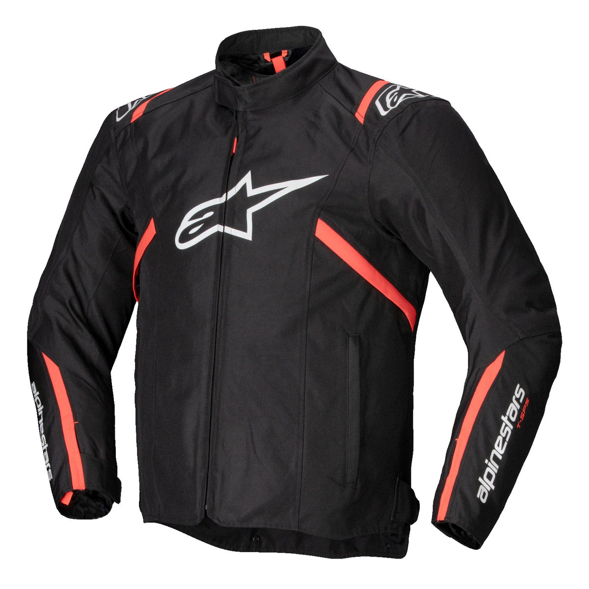 Bunda Alpinestars T-SPS 2 Waterproof černá/bílá/červená fluo