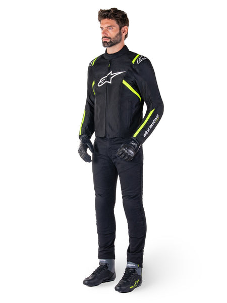 Bunda Alpinestars T-SPS 2 Waterproof černá/bílá/žlutá fluo
