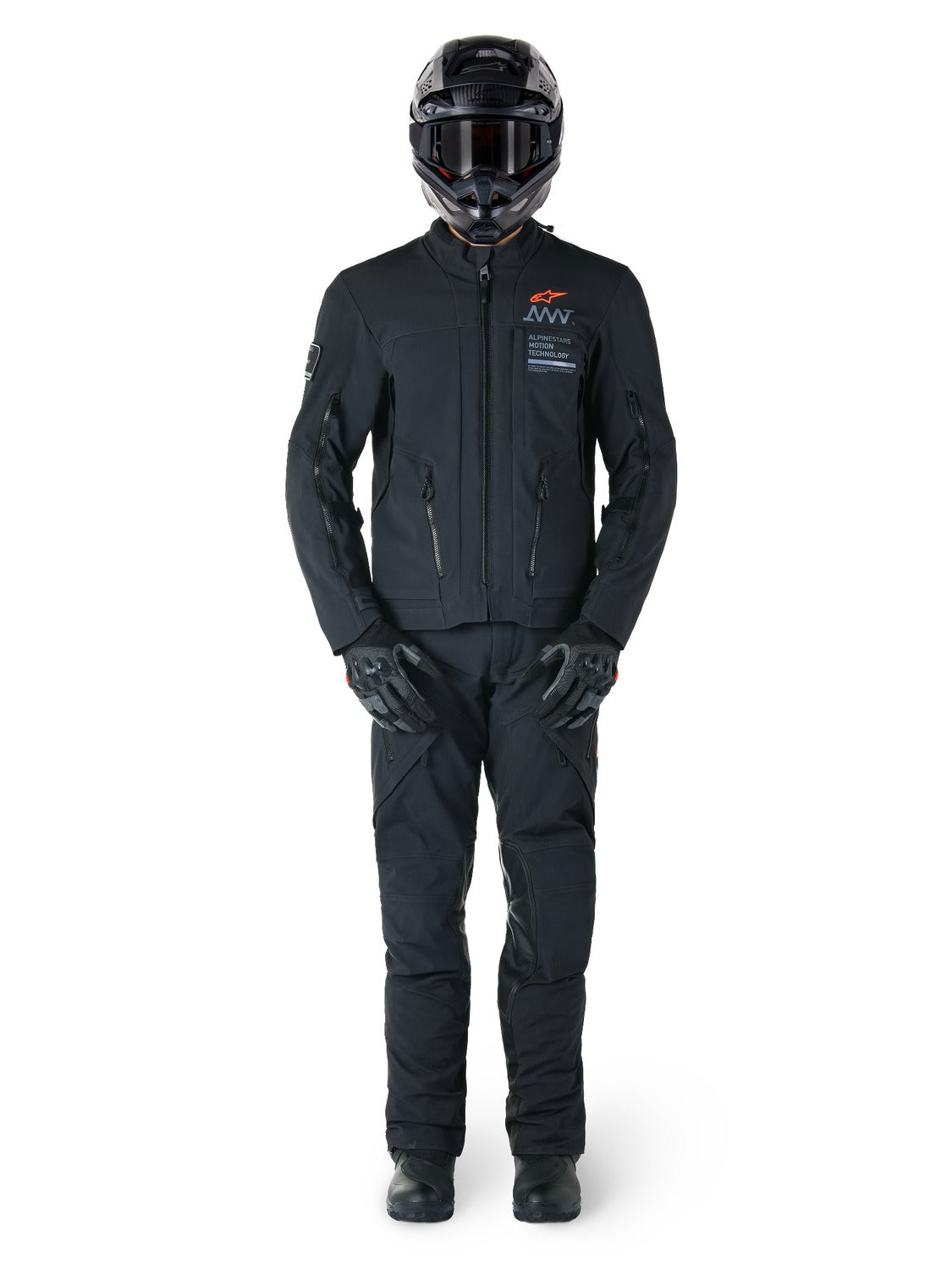 Bunda Alpinestars AMT-8 Stretch Drystar XF černá