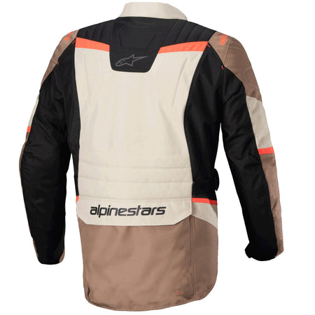 Bunda Alpinestars ST-1 Waterproof tmavá khaki/písková/černá/červená fluo