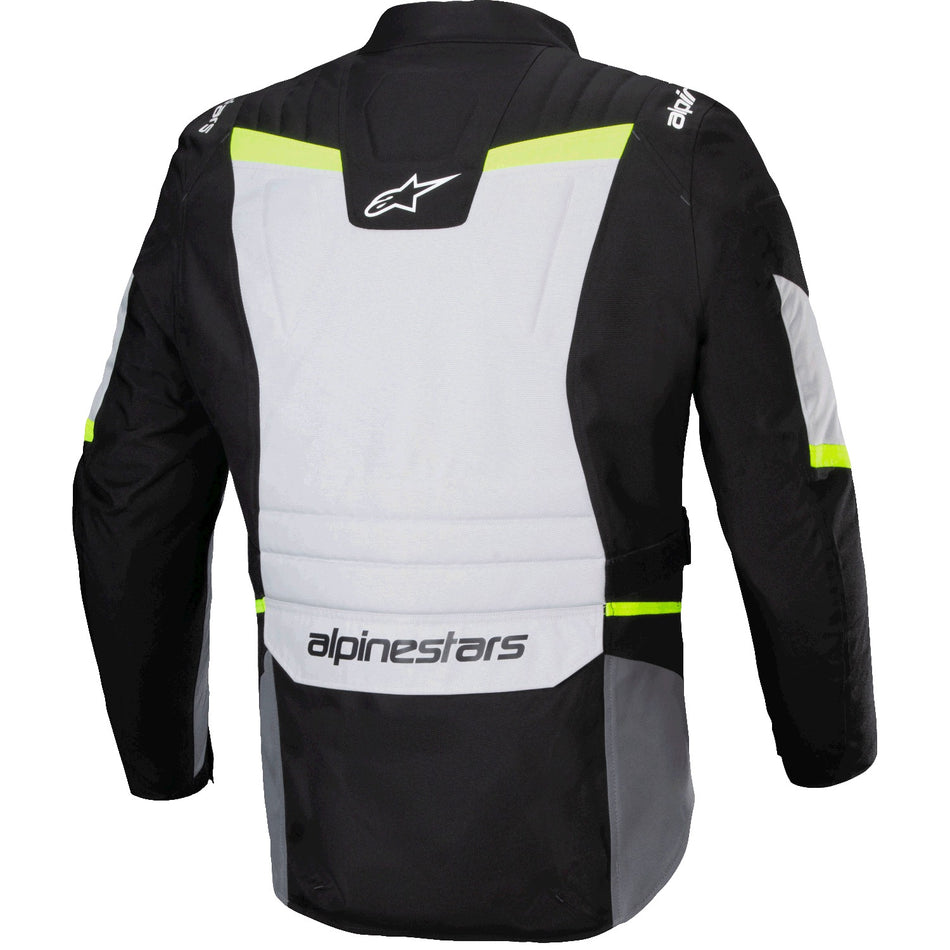 Bunda Alpinestars ST-1 Waterproof světle šedá/černá/žlutá fluo