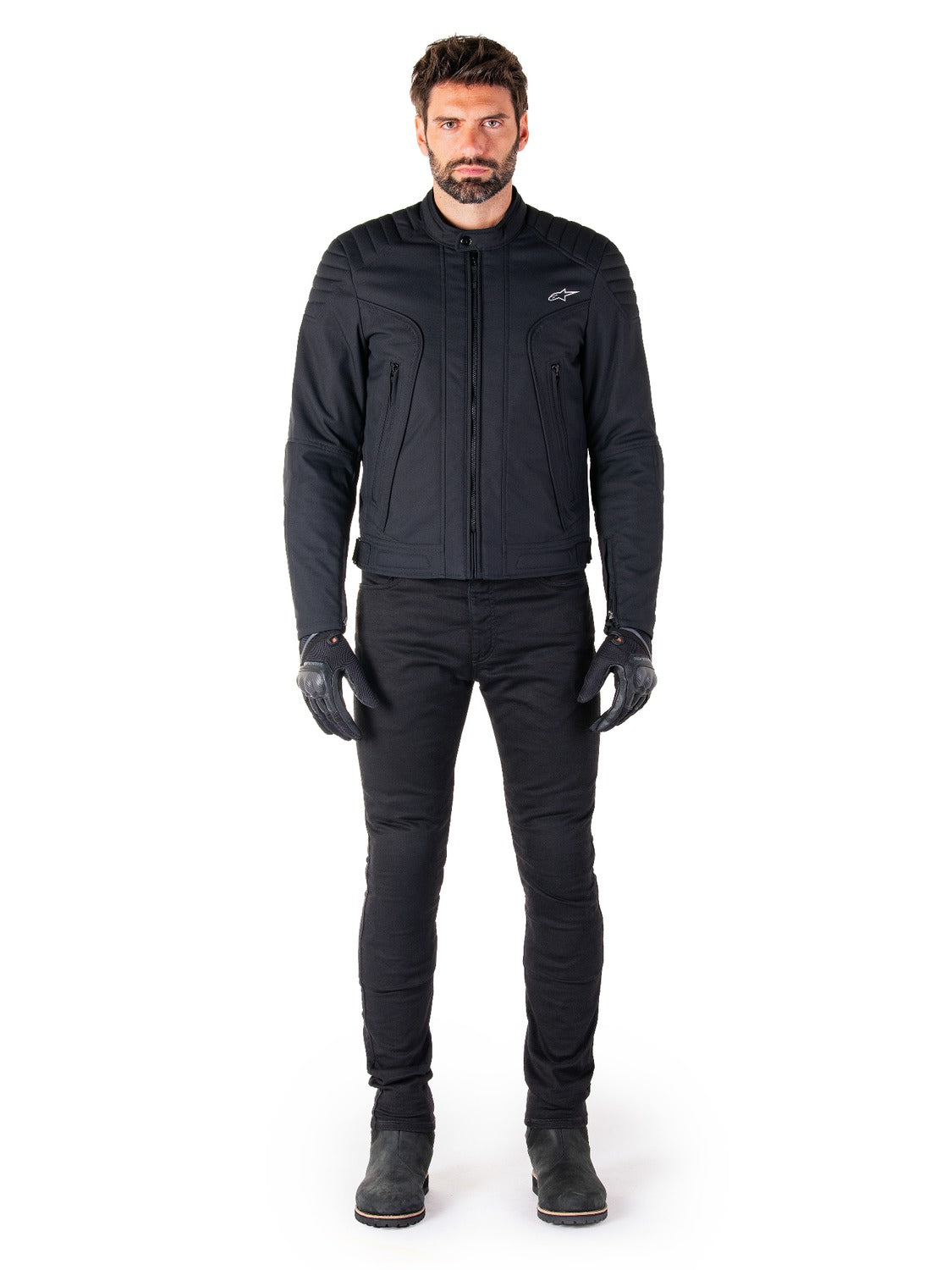 Bunda Alpinestars Clayton Water Resistant černá/černá