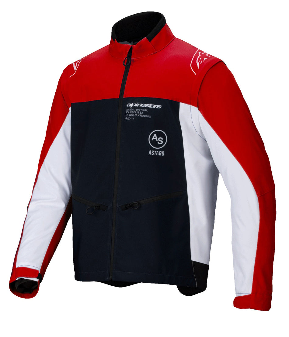 Bunda Alpinestars LITE-DURA Softshell černá/červená/bílá