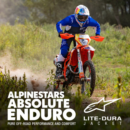 Bunda Alpinestars LITE-DURA Softshell modrá/bílá