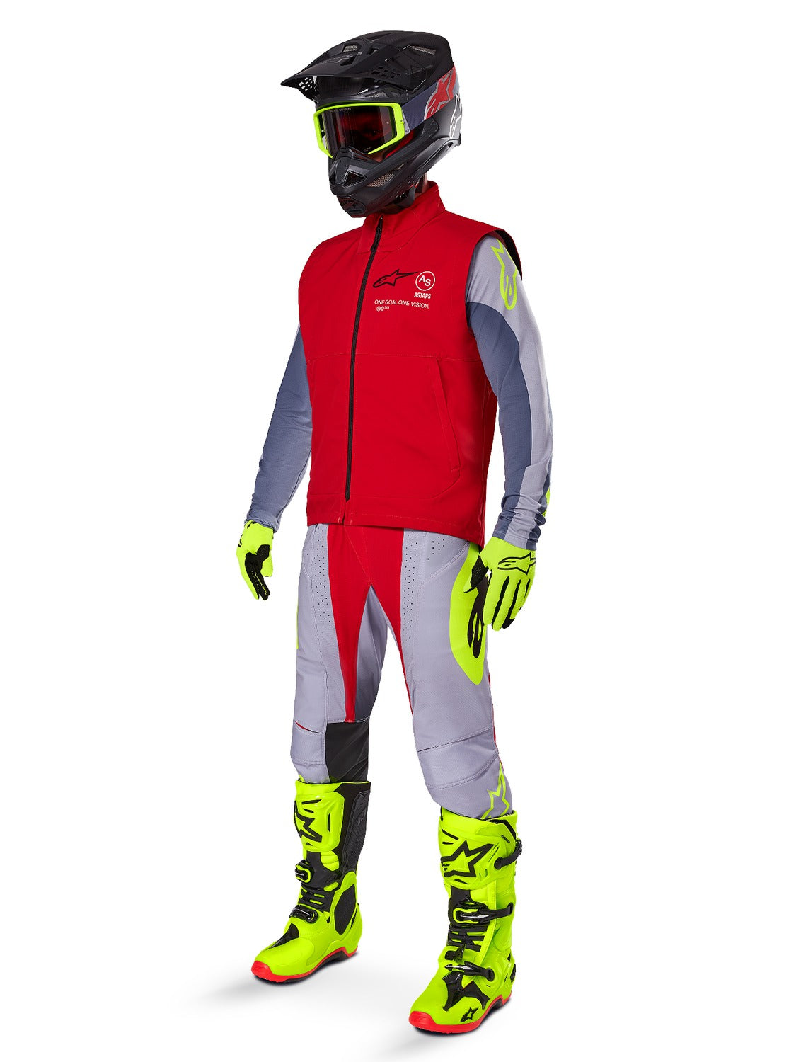 Vesta Alpinestars Techstar Softshell červená