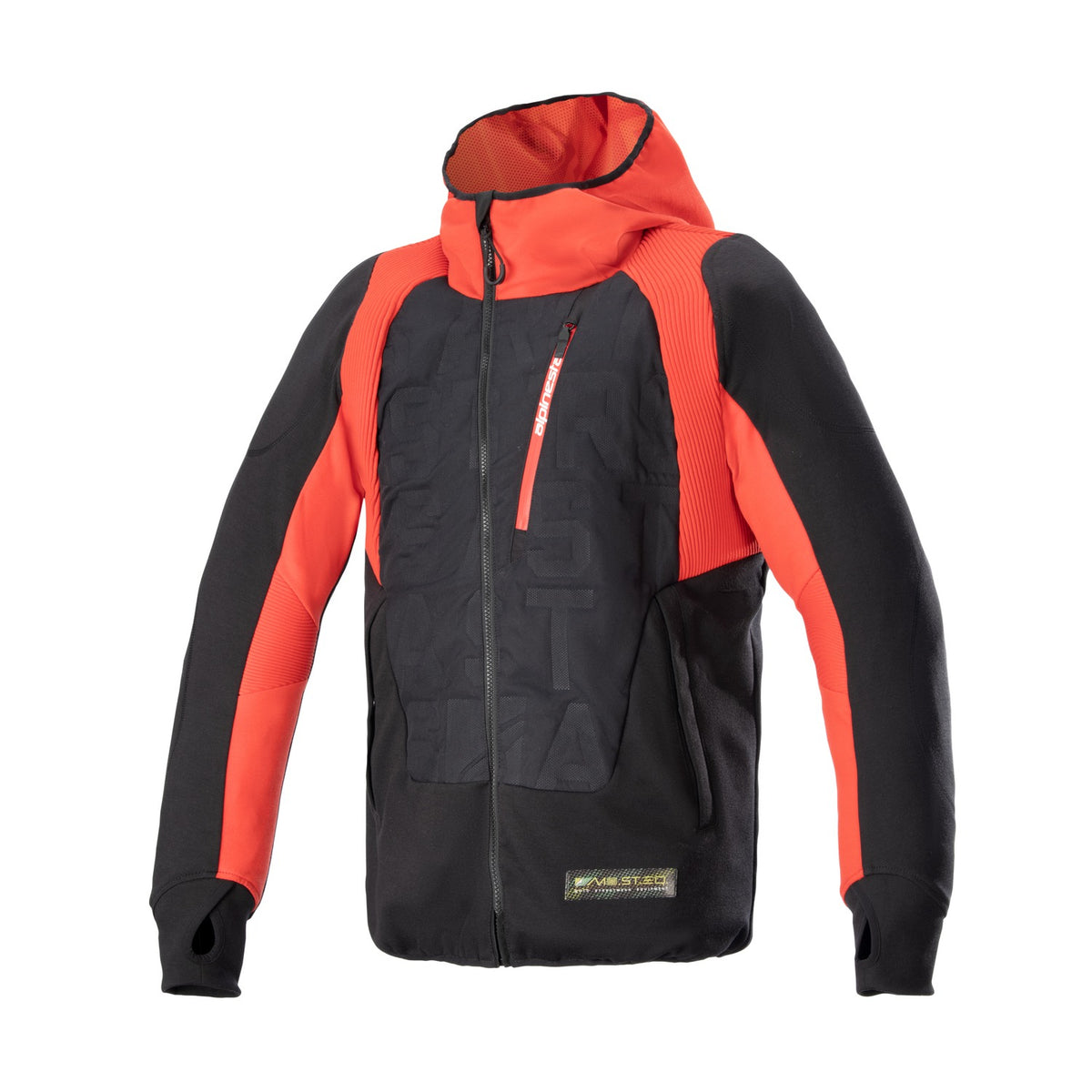 Bunda Alpinestars Mo.st.eq Hybrid černá/červená