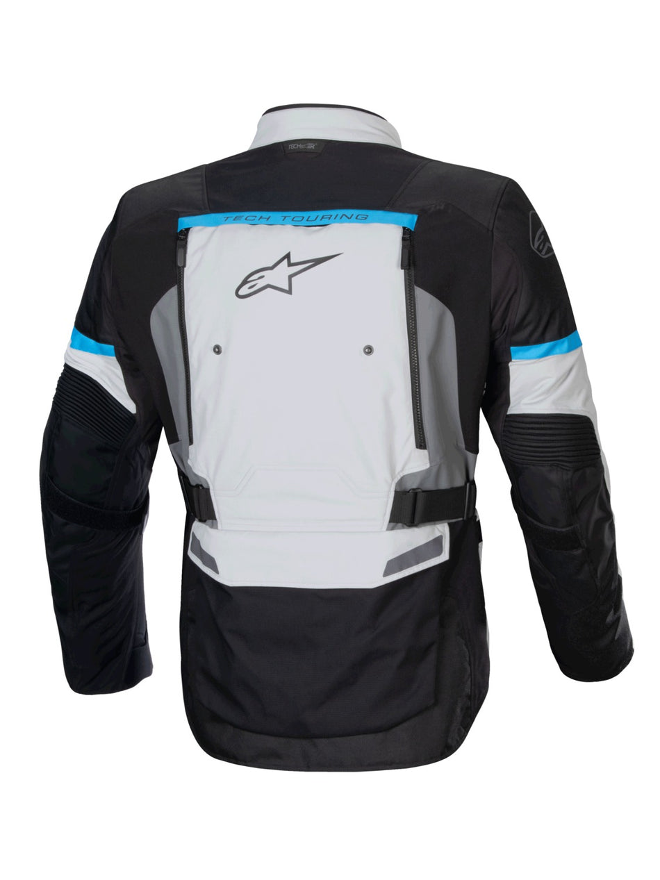 Bunda Alpinestars Bogota PRO Drystar šedá/černá/modrá