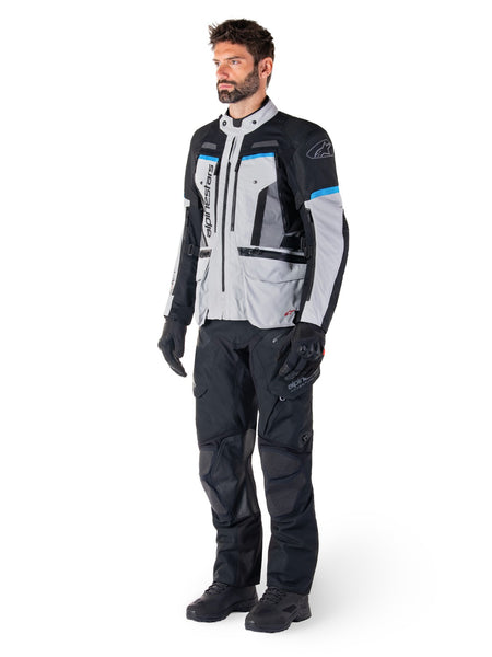 Bunda Alpinestars Bogota PRO Drystar šedá/černá/modrá