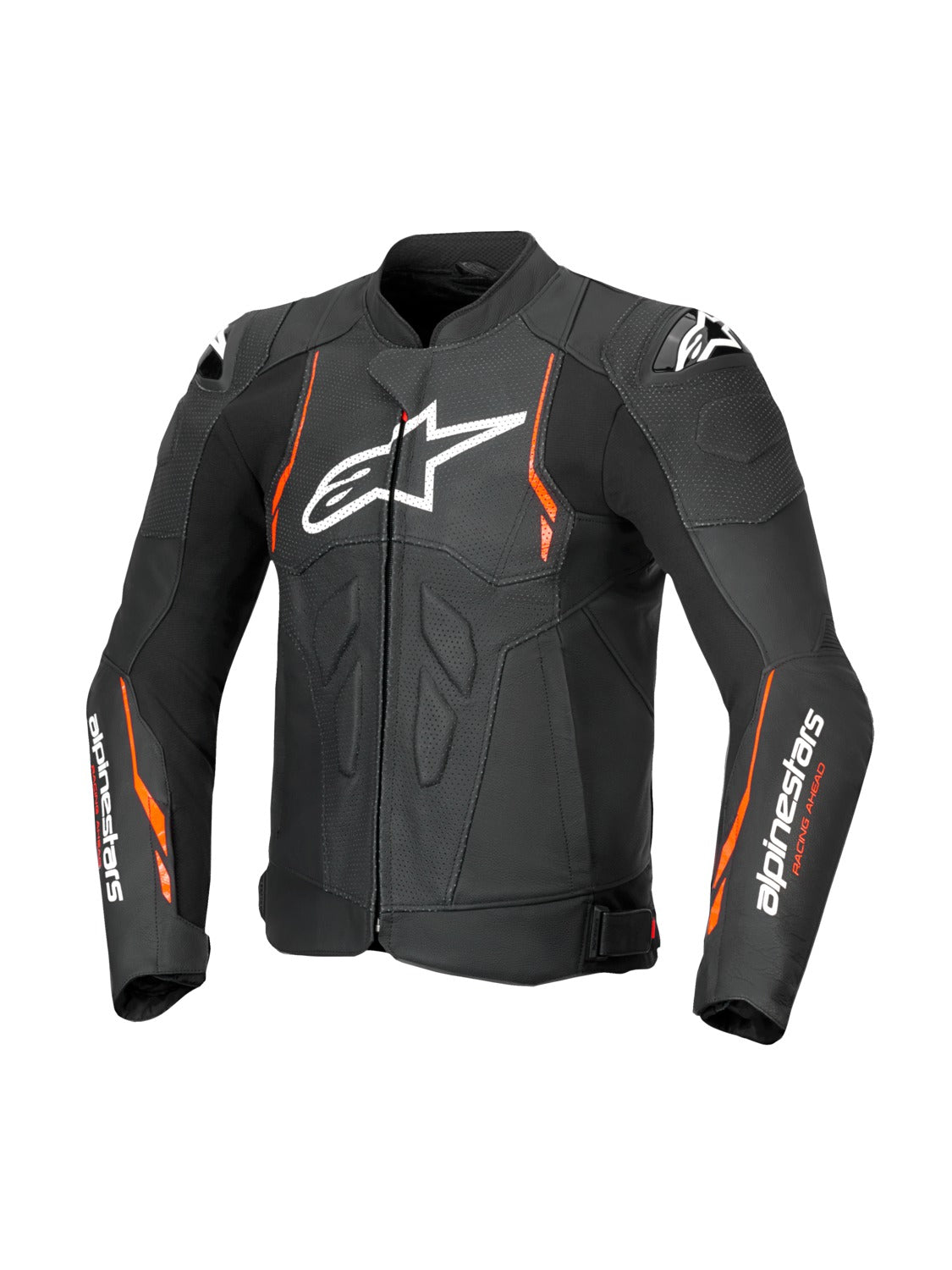Bunda Alpinestars Dusk Airflow černá/červená fluo
