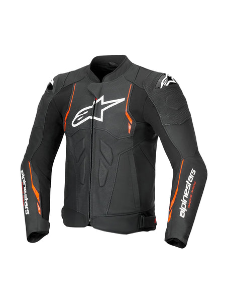 Bunda Alpinestars Dusk Airflow černá/červená fluo