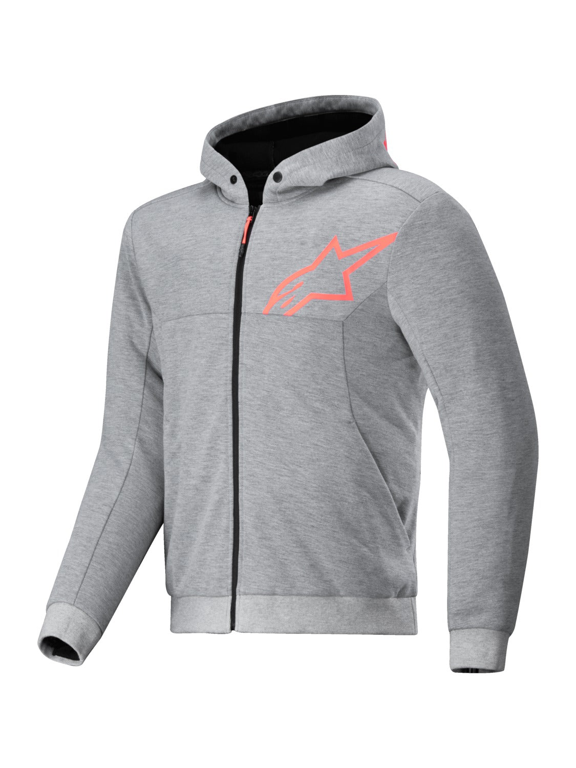 Bunda Alpinestars Chrome V2 Sport šedá/červená fluo