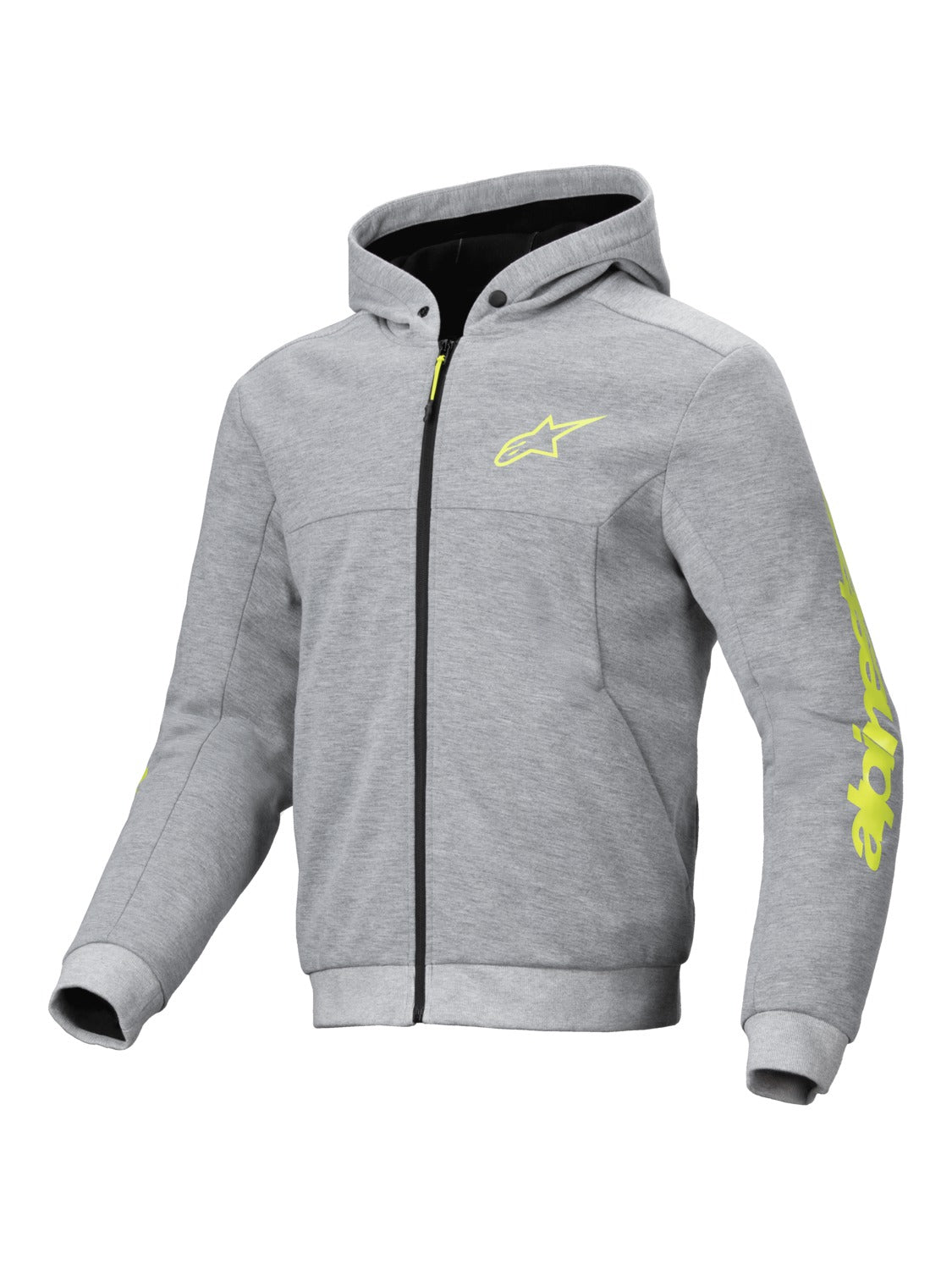 Bunda Alpinestars Chrome V2 Sport šedá/žlutá fluo