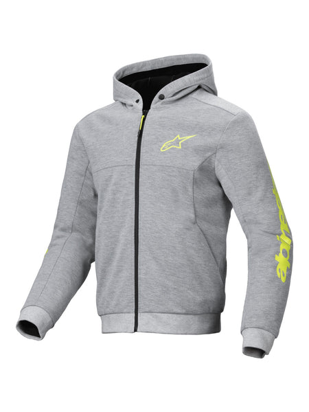 Bunda Alpinestars Chrome V2 Sport šedá/žlutá fluo