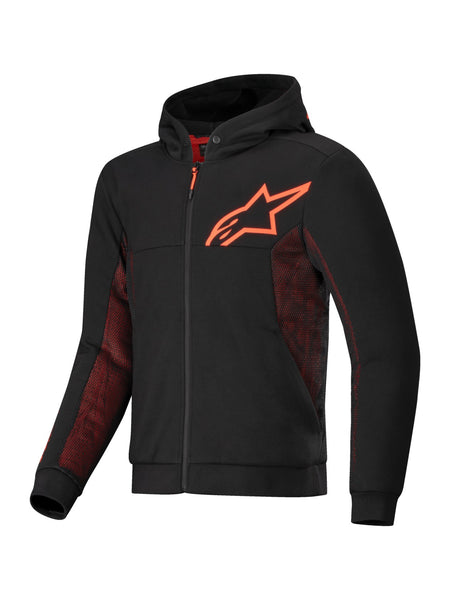 Bunda Alpinestars Chrome AIR Sport černá/červená fluo