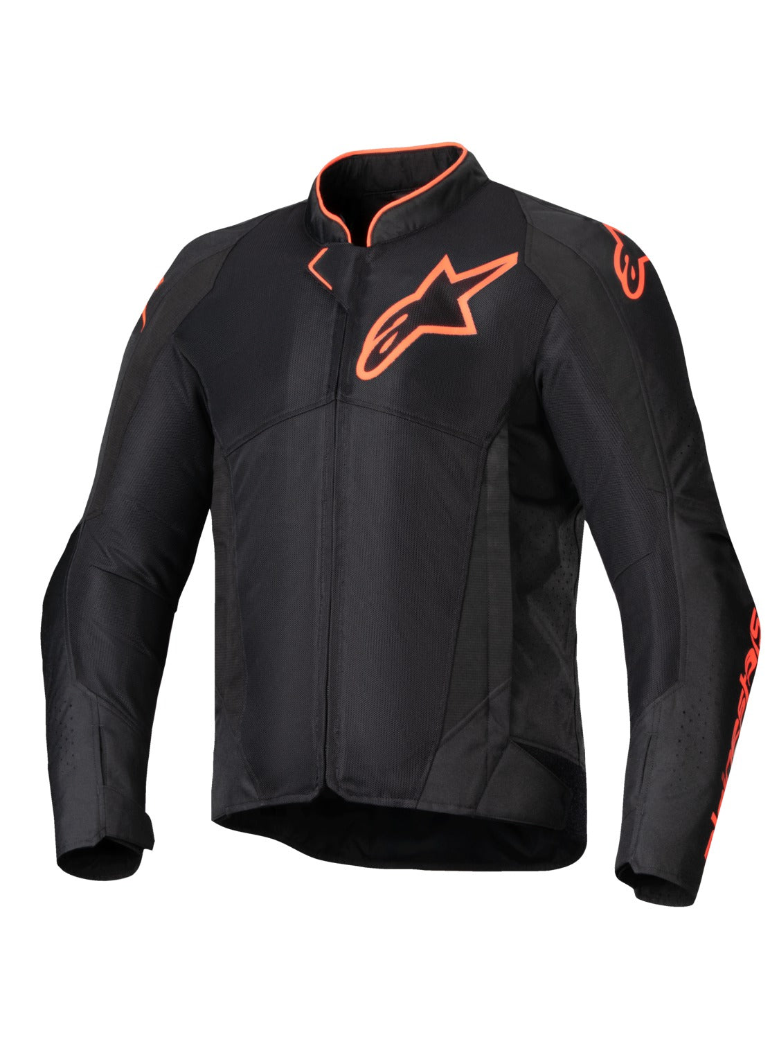 Bunda Alpinestars Viper AIR V4 černá/červená fluo