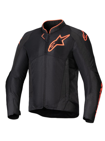Bunda Alpinestars Viper AIR V4 černá/červená fluo