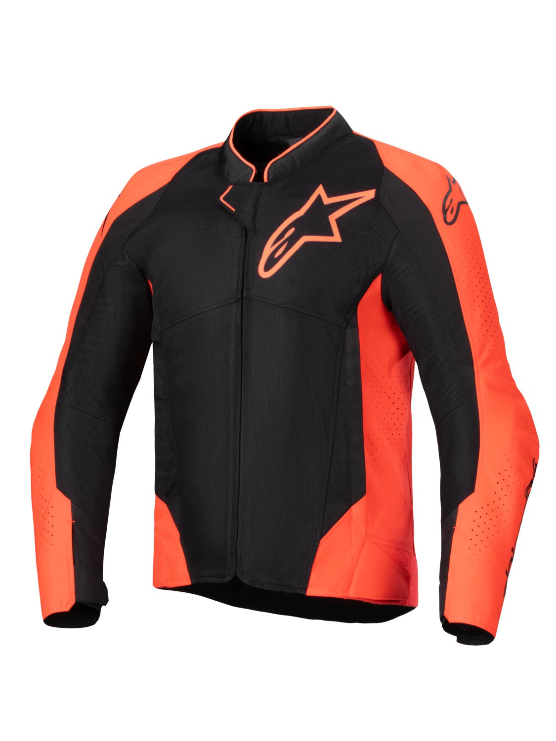 Bunda Alpinestars Viper AIR V4 červená fluo/černá