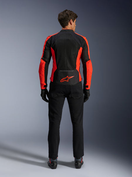 Bunda Alpinestars Viper AIR V4 červená fluo/černá
