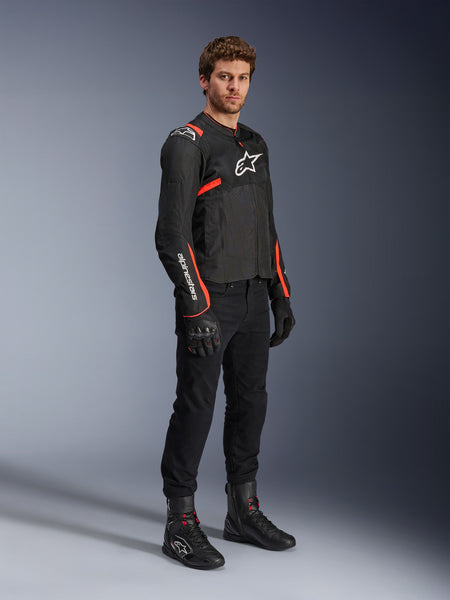 Bunda Alpinestars T-SPS AIR V2 černá/červená fluo