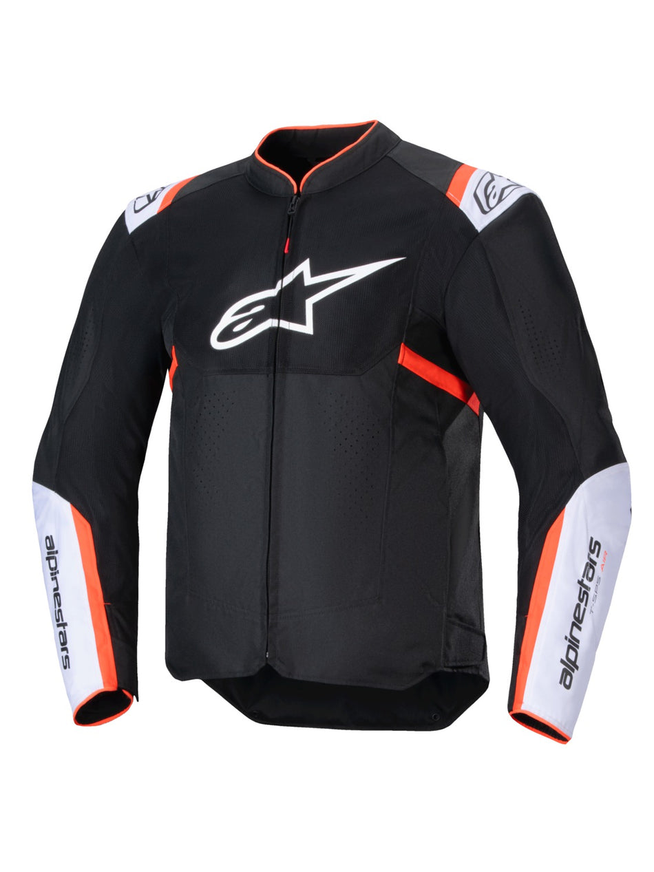 Bunda Alpinestars T-SPS AIR V2 černá/bílá/červená fluo