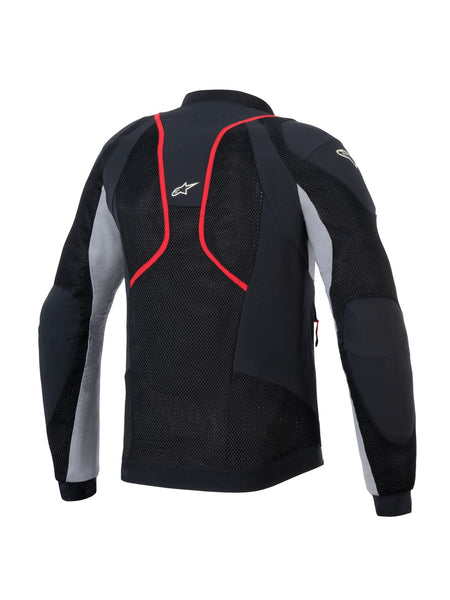 Bunda Alpinestars TROOP-AIR PRO černá/světle šedá/červená