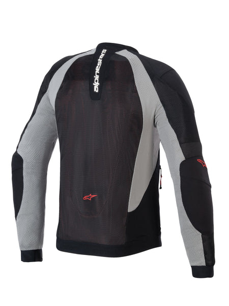 Bunda Alpinestars TROOP-AIR černá/světle šedá/červená