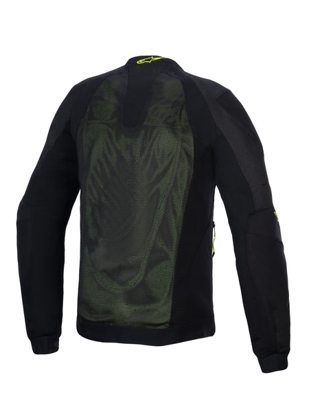 Bunda Alpinestars TROOP-AIR černá/žlutá fluo