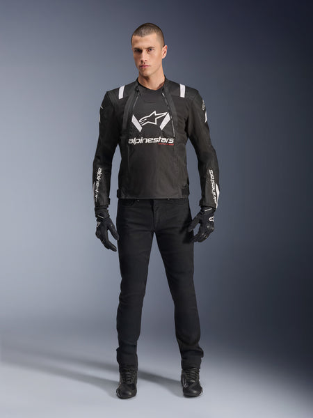 Bunda Alpinestars T-STUNT AIR černá/bílá