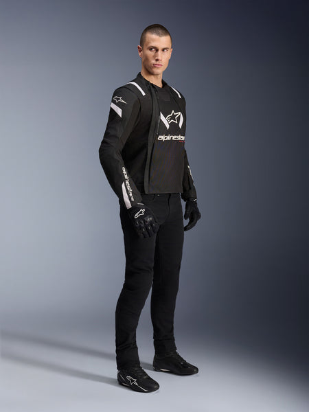 Bunda Alpinestars T-STUNT AIR černá/bílá