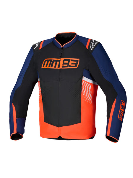 Bunda Alpinestars T-SPS AIR V2 MM93 červená fluo/modrá/černá/bílá