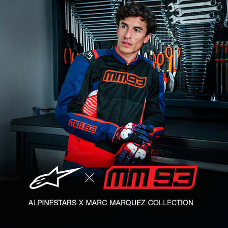 Bunda Alpinestars T-SPS AIR V2 MM93 červená fluo/modrá/černá/bílá