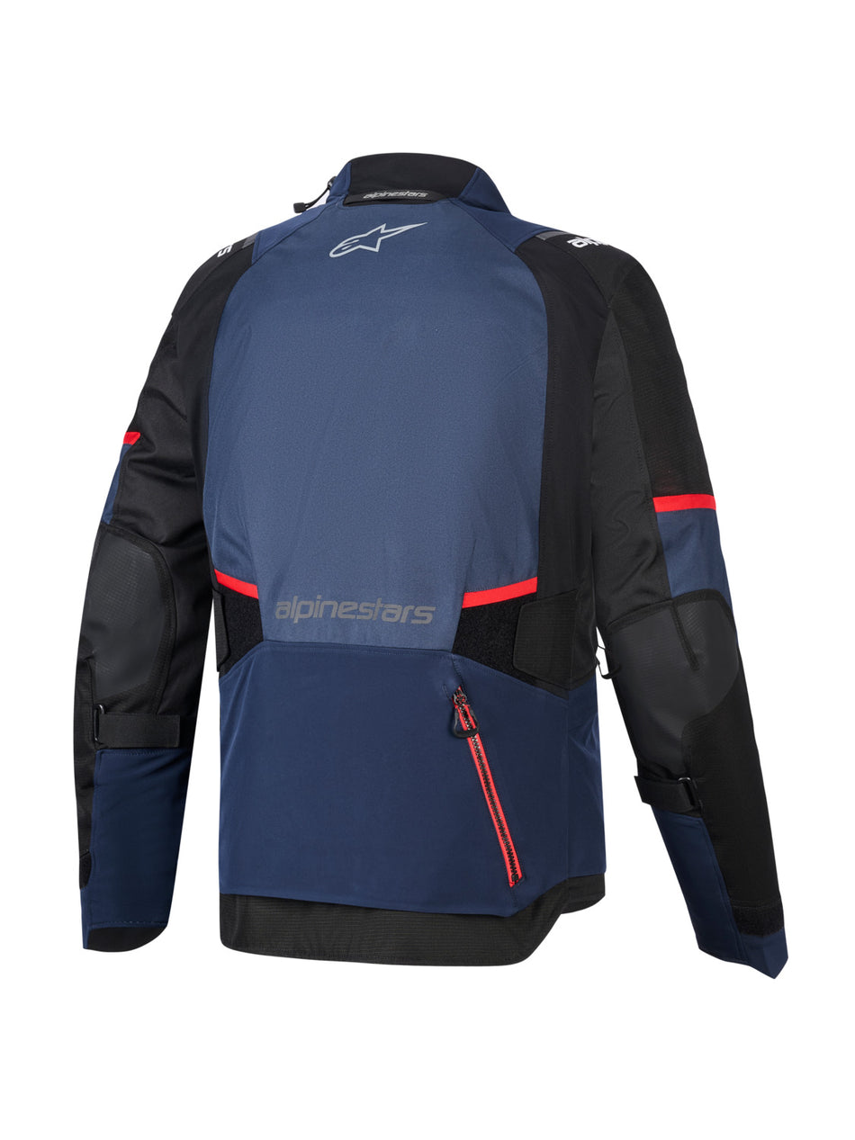 Bunda Alpinestars Andes V4 Drystar tmavě modrá/modrá/černá