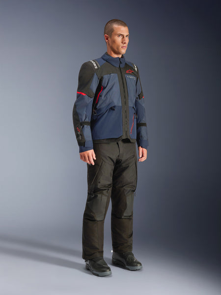 Bunda Alpinestars Andes V4 Drystar tmavě modrá/modrá/černá