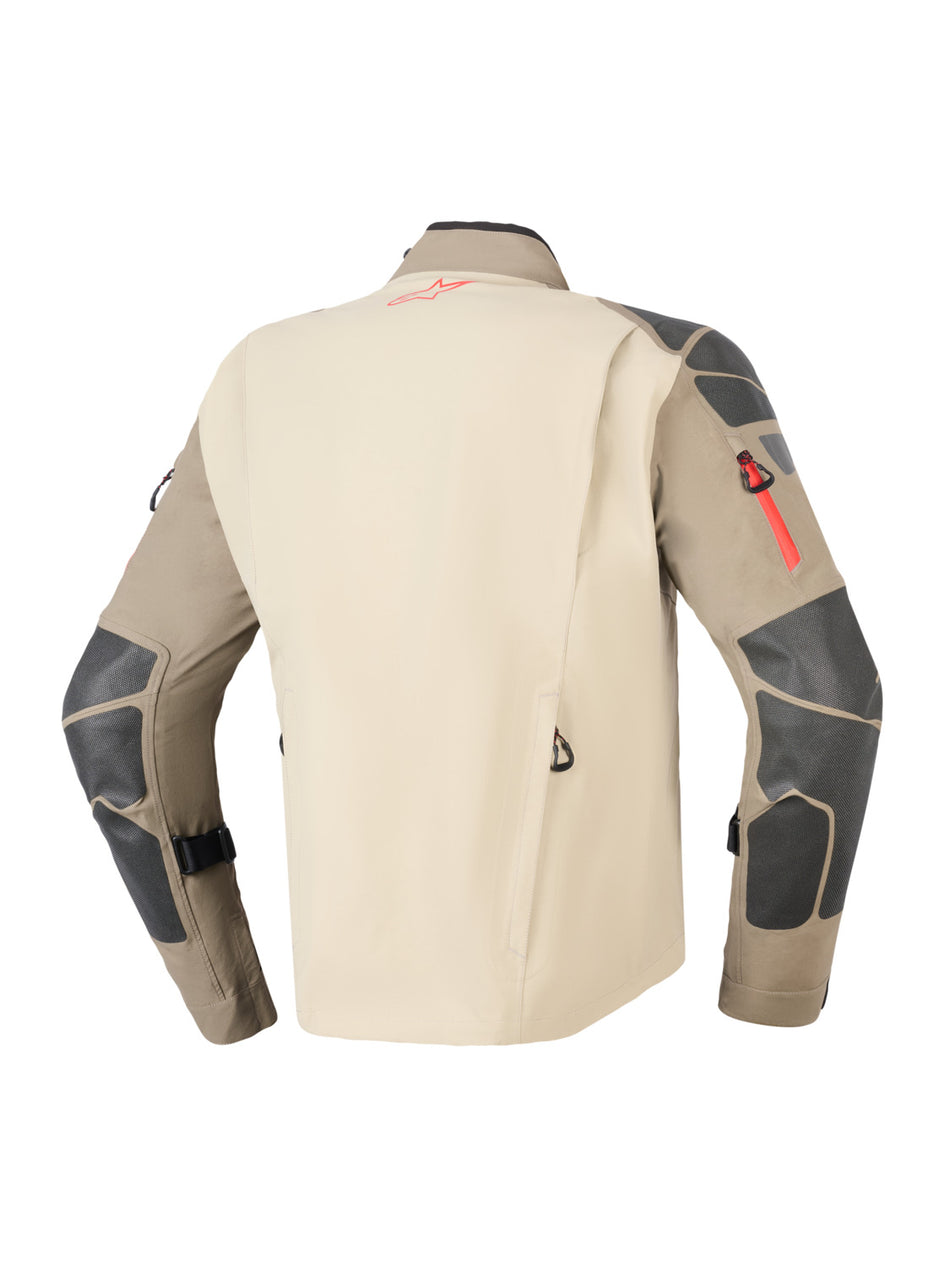 Bunda Alpinestars Nazca 3L GORE-TEX PRO světle hnědá/písková/oranžová/černá