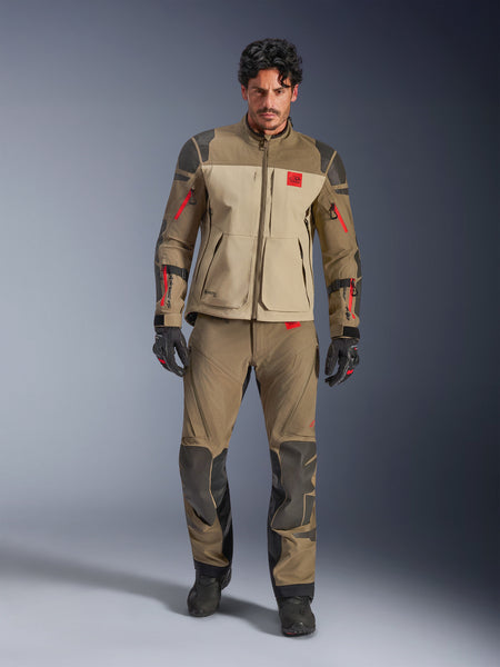 Bunda Alpinestars Nazca 3L GORE-TEX PRO světle hnědá/písková/oranžová/černá