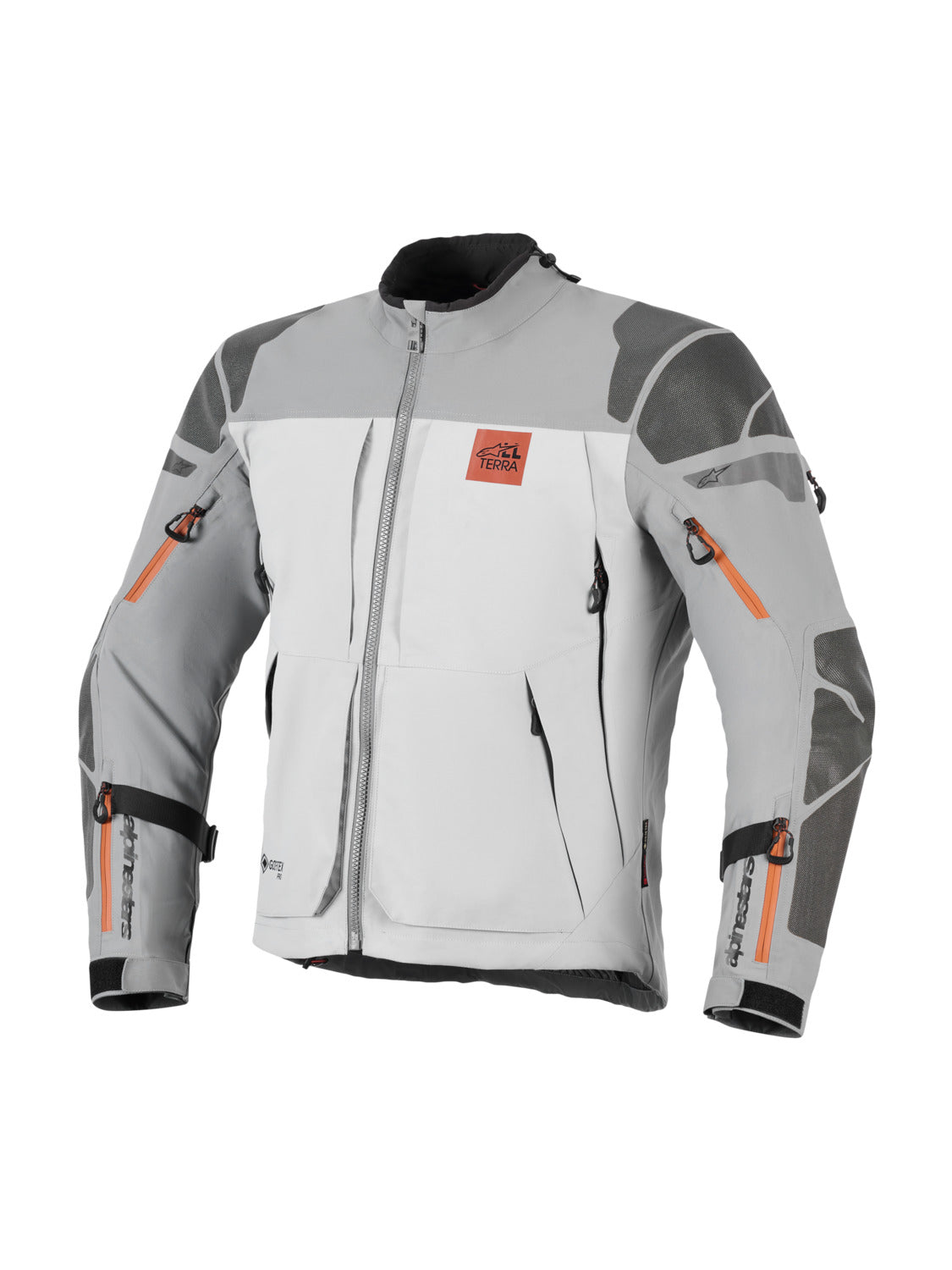 Bunda Alpinestars Nazca 3L GORE-TEX PRO tmavě šedá/světle šedá