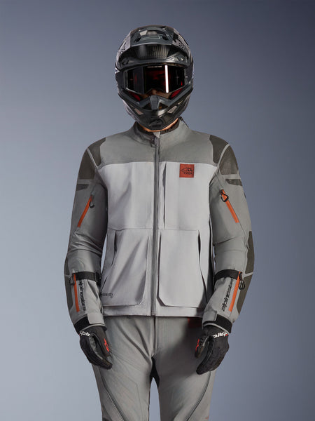 Bunda Alpinestars Nazca 3L GORE-TEX PRO tmavě šedá/světle šedá