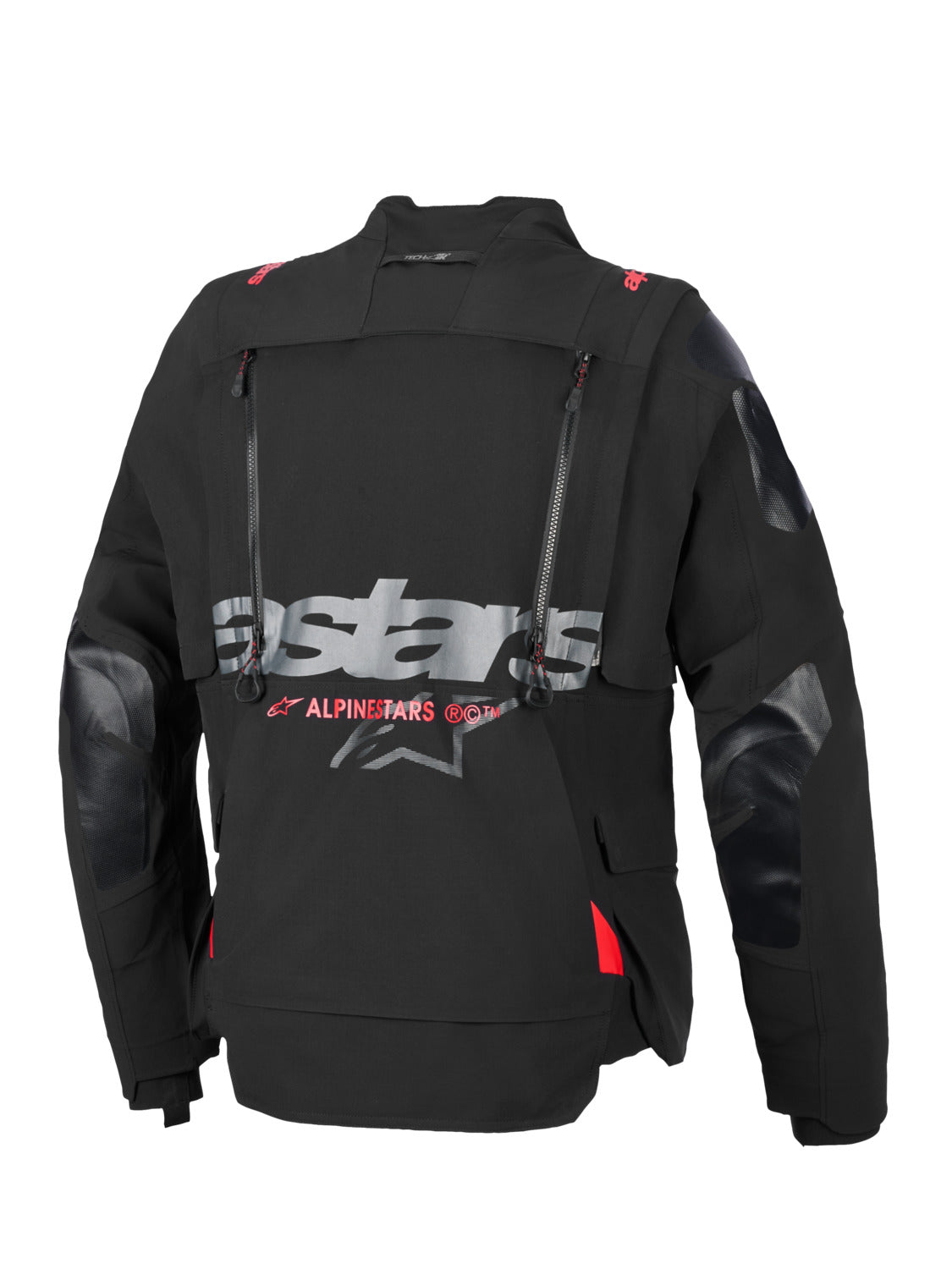 Bunda Alpinestars Harok PRO Drystar XF černé/tmavě šedé/červené