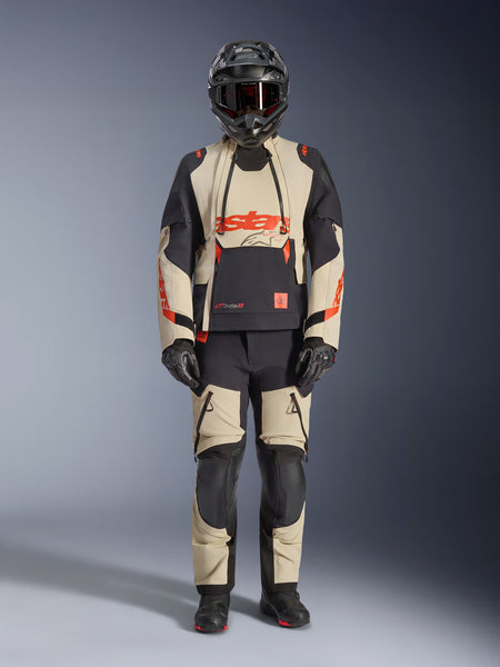 Bunda Alpinestars Harok PRO Drystar XF krémová/černá/červená