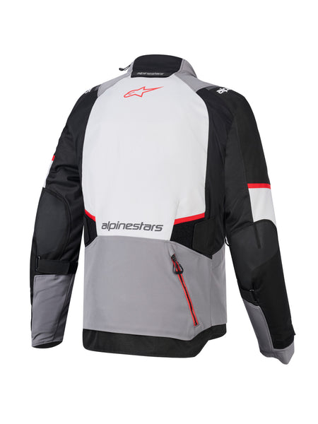 Bunda Alpinestars Andes V4 Drystar tmavě šedá/světle šedá/černá/červená