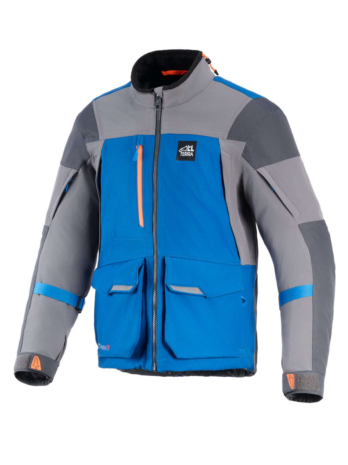 Bunda Alpinestars Maxdura Drystar XF modrá/tmavě šedá