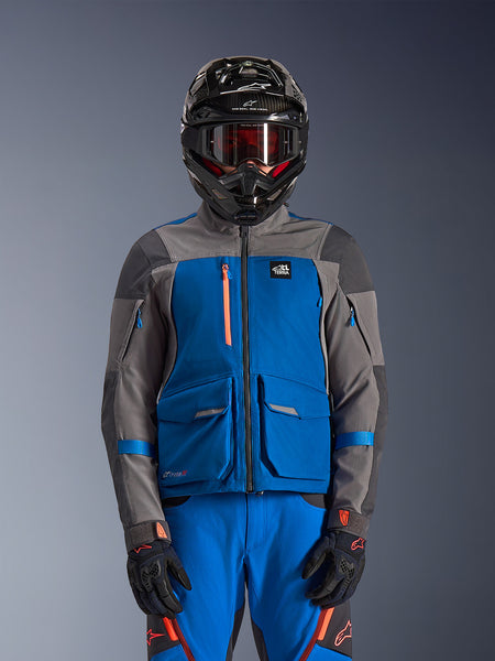 Bunda Alpinestars Maxdura Drystar XF modrá/tmavě šedá