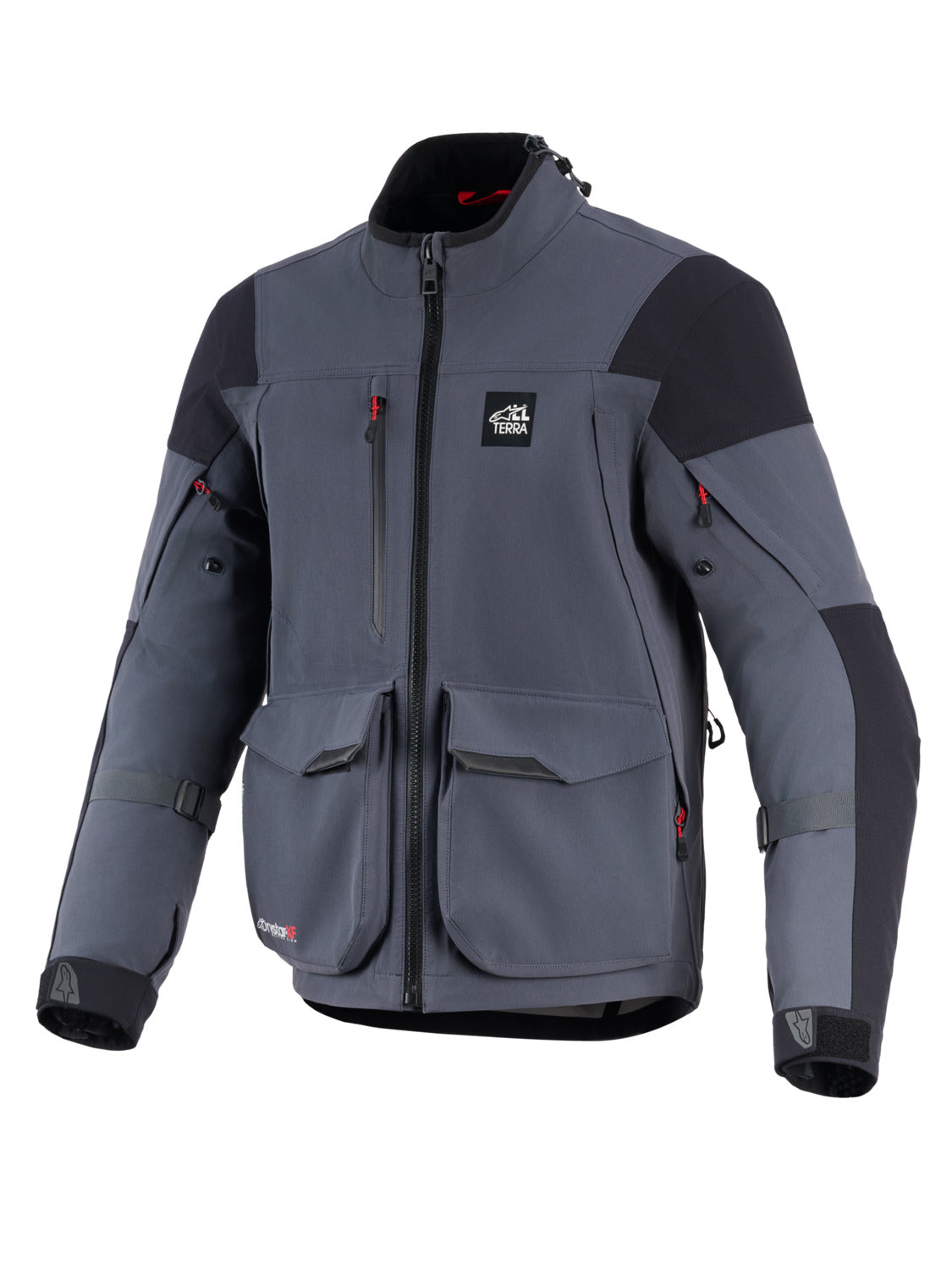 Bunda Alpinestars Maxdura Drystar XF tmavě šedá/černá