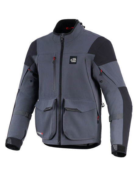 Bunda Alpinestars Maxdura Drystar XF tmavě šedá/černá