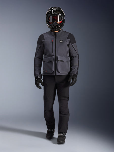 Bunda Alpinestars Maxdura Drystar XF tmavě šedá/černá
