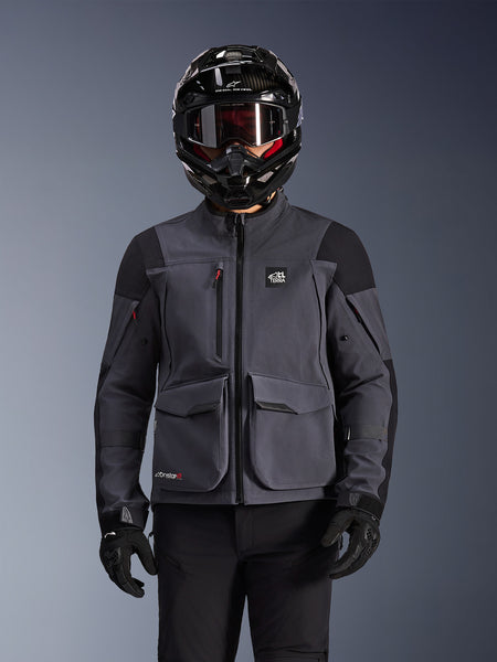 Bunda Alpinestars Maxdura Drystar XF tmavě šedá/černá