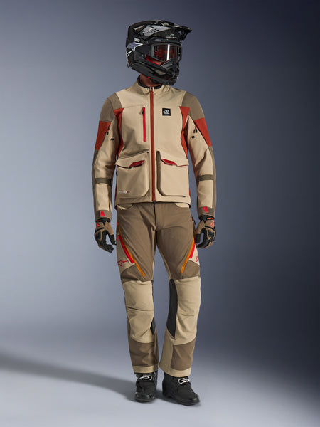 Bunda Alpinestars Maxdura Drystar XF hnědá/oranžová