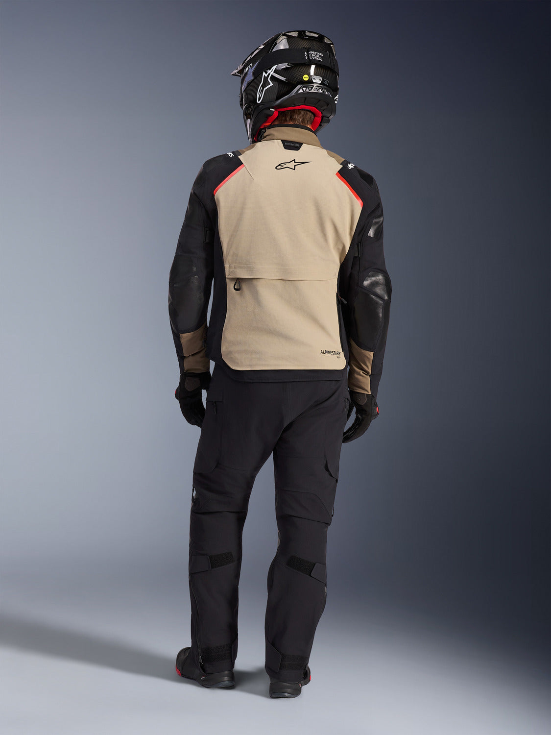 Bunda Alpinestars Andes PRO Drystar XF hnědá/černá/oranžová