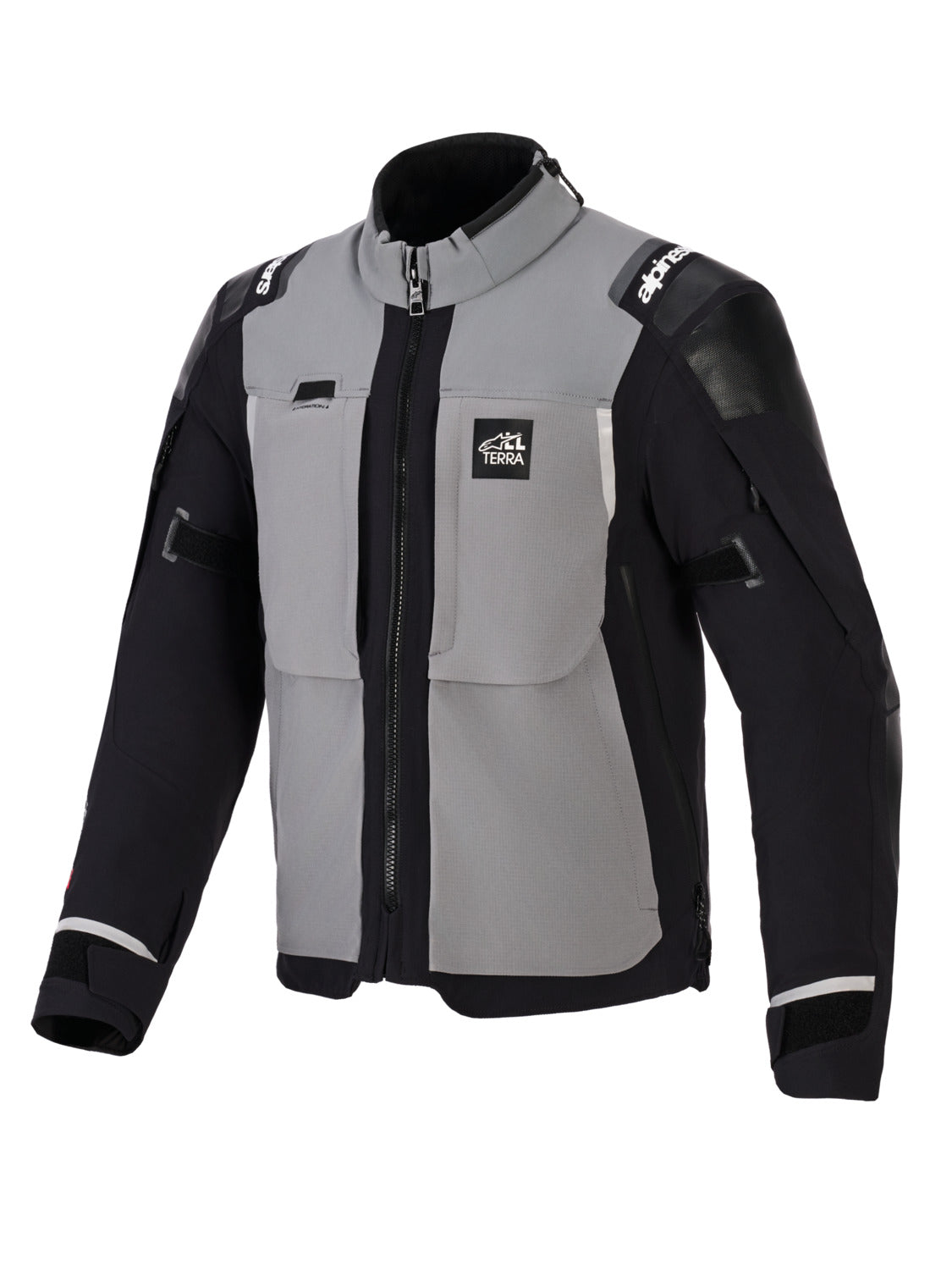 Bunda Alpinestars Andes PRO Drystar XF tmavě šedá/černá